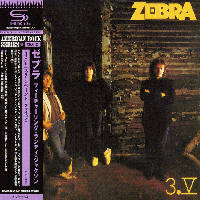 Zebra - 3.V (1986) - SHM-CD Paper Mini Vinyl