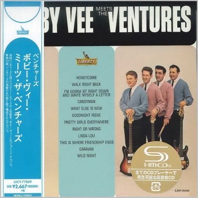 The Ventures - Bobby Vee Meets The Ventures (1963) - SHM-CD Paper Mini Vinyl