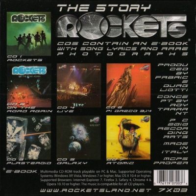 Rockets - The Story (2007) - 7 CD Deluxe Box Set